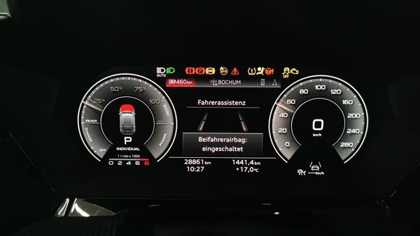 Audi A3 8Y Zeigertest Codieren