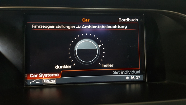 A4 B8 Ambientebeleuchtung