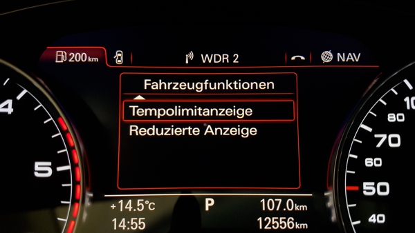 A7 4G Verkehrszeichenerkennung 2