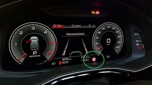 Q8 4M Verkehrszeichenerkennung 2