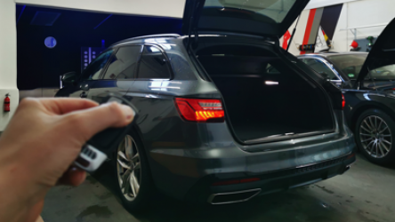 Audi_A4_B9_8W_Avant_Facelift_Heckklappe_Schlüssel_Schließen